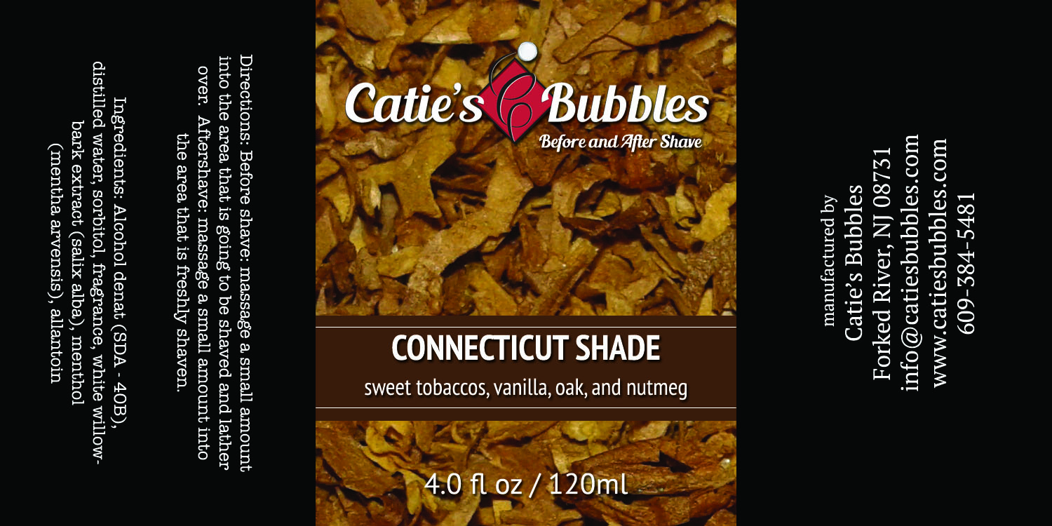 Connecticut Shade Before and After Shave Connecticut Shade Before and After Shave