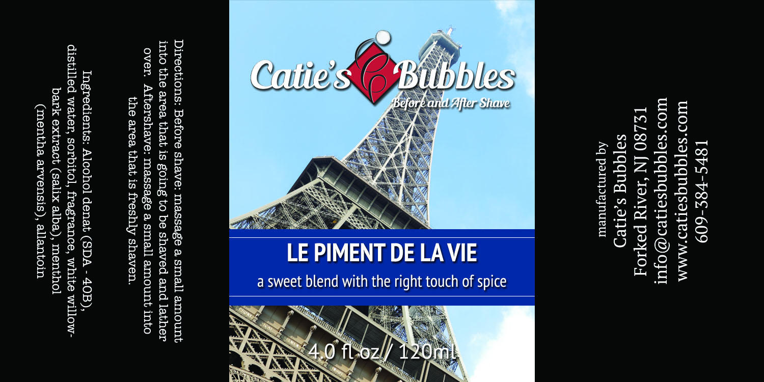 Le Piment de la Vie Before and After Shave Le Piment de la Vie Before and After Shave